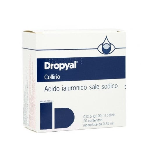Dropyal Collirio 20 Monodosi 0,65ml – Farmae - Para-farmacia Online di ...