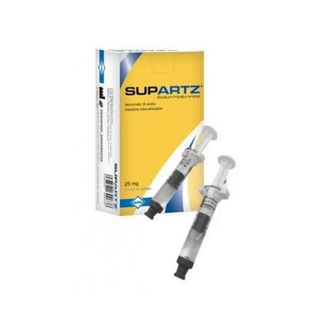 Supartz Siringa Preriempita Intra-Articolare Acido Ialuronico 10mg 2,5ml 3 Pezzi  - 2