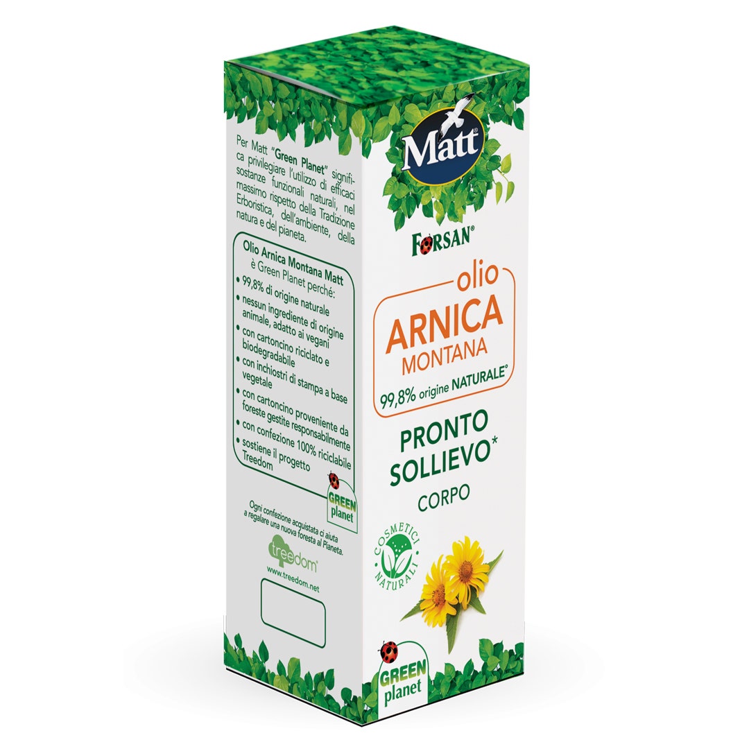 Forsan Olio Corpo Arnica Montana Pronto Sollievo 100ml-7