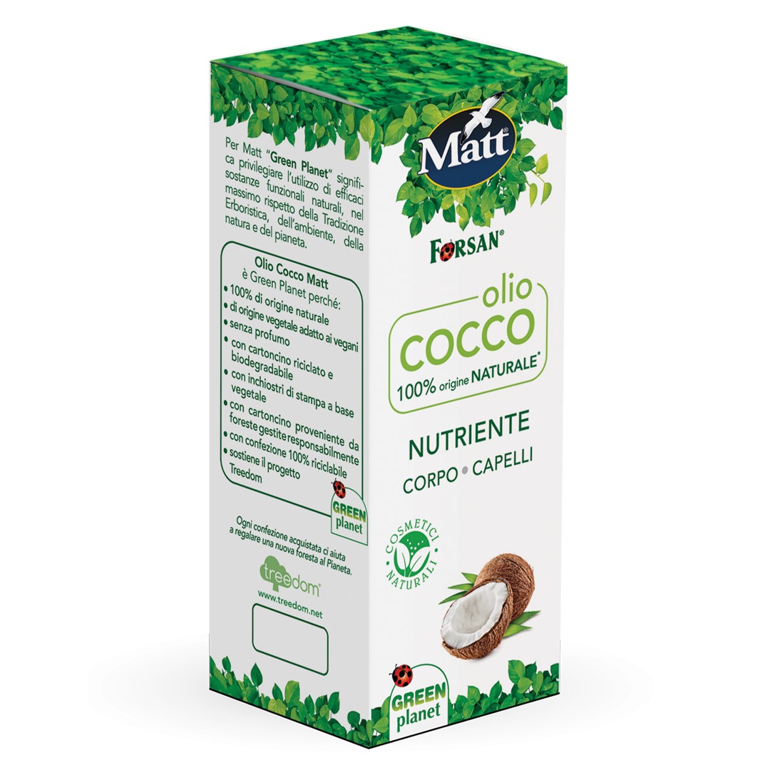 Forsan Olio Cocco Nutriente Corpo E Capelli 100ml-5