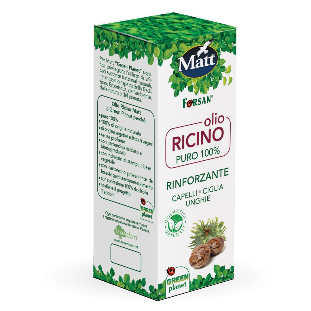 Forsan Olio Di Ricino Per Capelli 100ml-5
