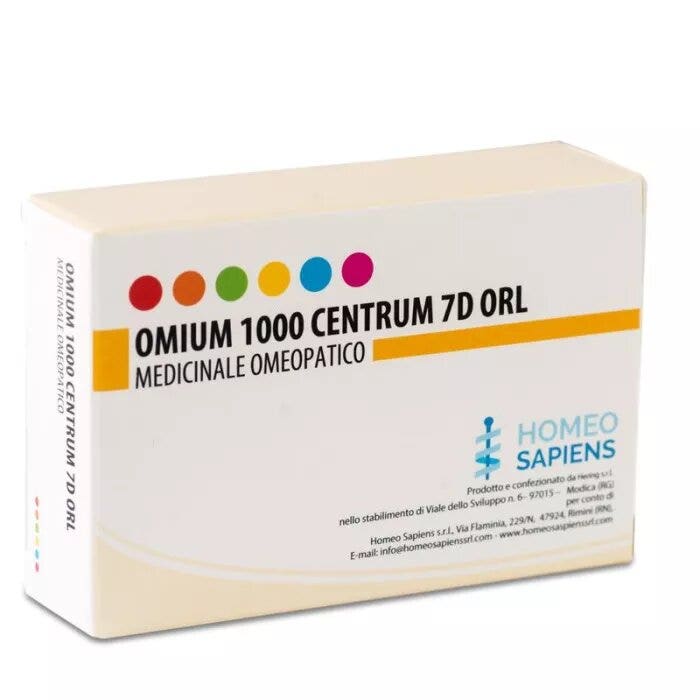 Omium 1000 Centrum 7D Orl medicinale omeopatico 30 capsule-1