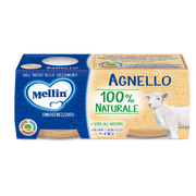 Mellin Omogeneizzato Agnello 2 X 80g  - 2