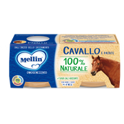 Mellin Omogeneizzato Cavallo e Patate  2X80g  - 2