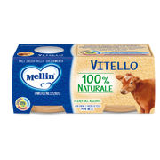 Mellin Omogeneizzato Vitello 2x120g 4Mesi+  - 4