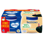 Mellin Omogeneizzato Tacchino 4x800g  - 2