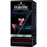 Schwarzkopf Palette Professional Performance Colorazione Permanente 1-4 Nero Blu 170g - 2