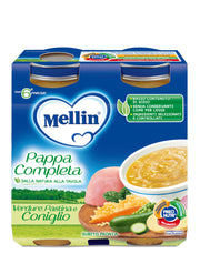Mellin Pappa Completa Coniglio 2x250g  - 3