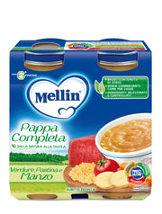 Mellin Pappa Completa Manzo 2x250g  - 2