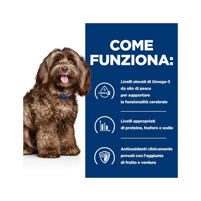 Hill's Prescription Diet B/D Crocchette Di Pollo Per Cani Anziani Sacco 3kg-3