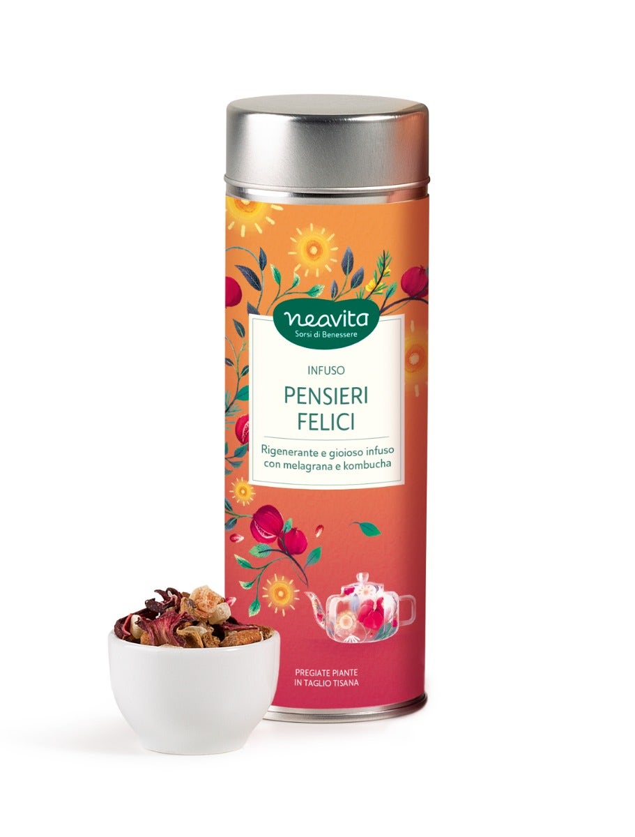 Neavita Tisana Pensieri Felici Silver Tin 90g-1