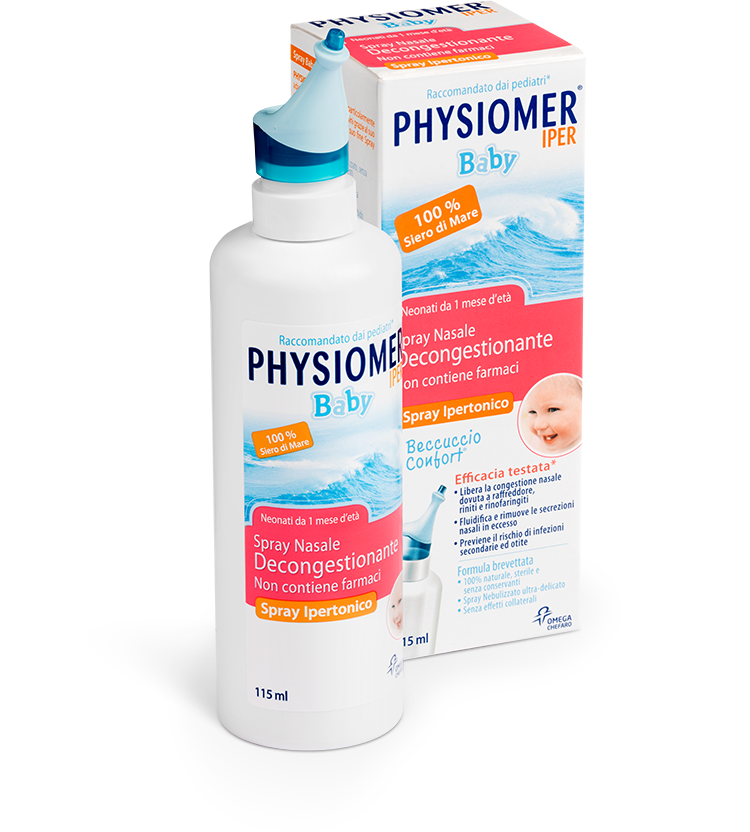 Physiomer Baby Iper Spray Decongestionante 115ml  - 4