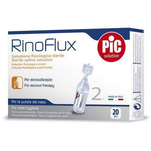 Rinoflux Soluzione Fisiologica 2ml 20 Pezzi  - 2