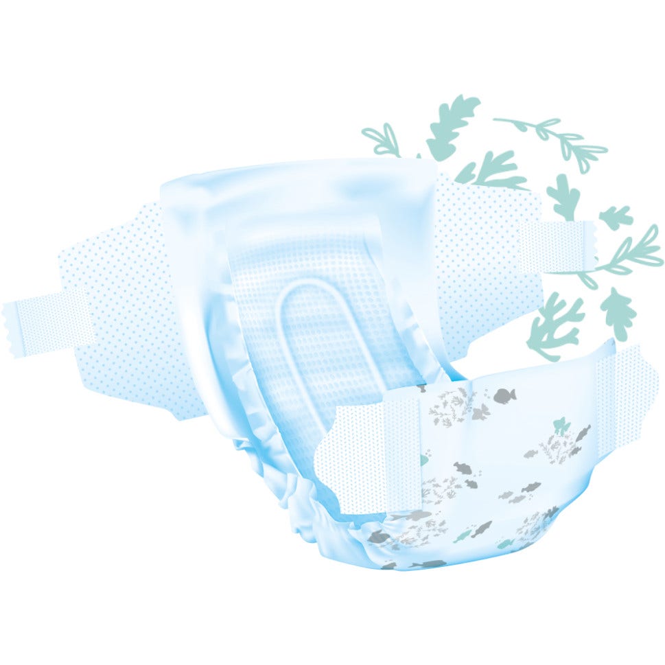 Moltex Pure&Nature New Born Pannolini 2/4kg Taglia 1 22 Pezzi  - 5