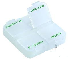 Portapillole Giornaliero  - 1