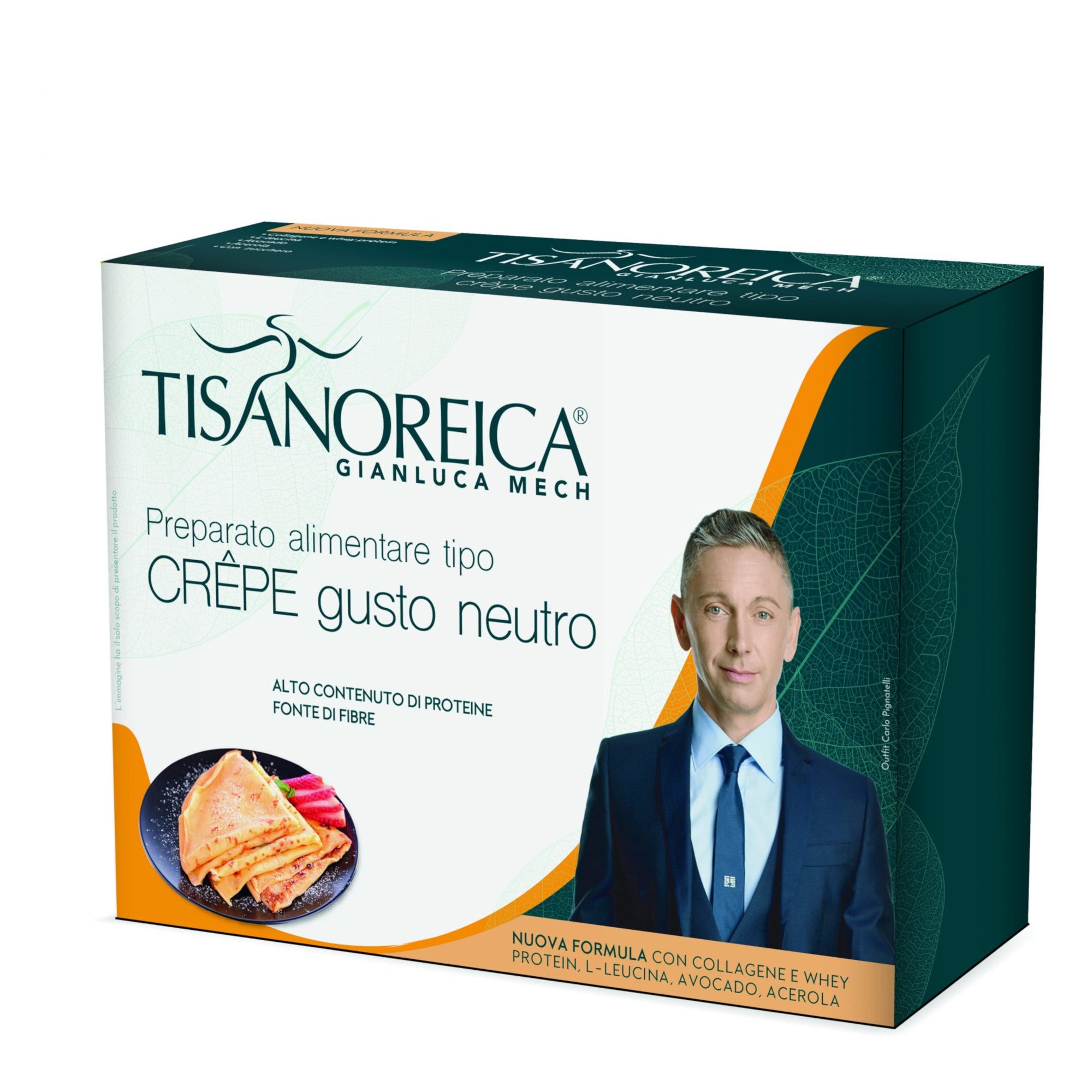 Tisanoreica Crepe Gusto Neutro 4x30g  - 1