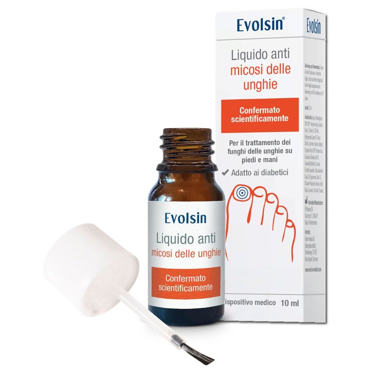 Evolsin Liquido Antimicotico per Unghie 10ml-9