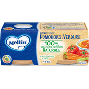 Mellin Primo Sugo Pomodoro Verdure 8M+ 2x80g  - 2