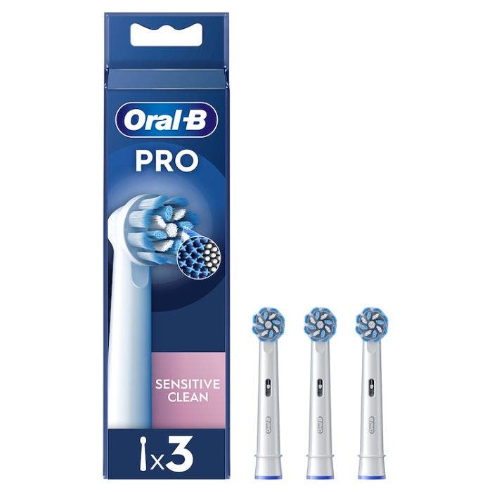 Oral-B Power Refill EB60-3 Sensitive Clean 3 Testine Di Ricambio -1