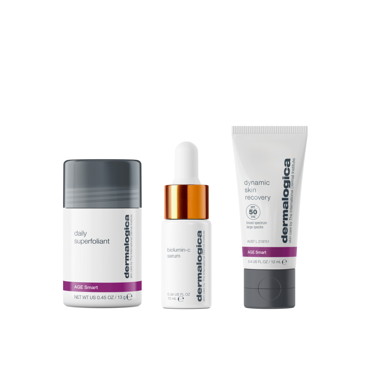 Dermalogica Age Defense Kit Polvere Esfoliante 13g + Siero 10ml + Crema 12ml-4