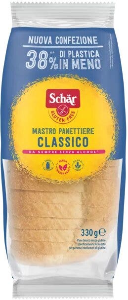 Schar Classico Del Maestro Panettiere Pane Bianco Senza Glutine 330g-1