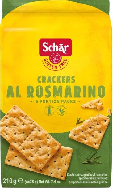 Schar Crackers Rosmarino 210g-1