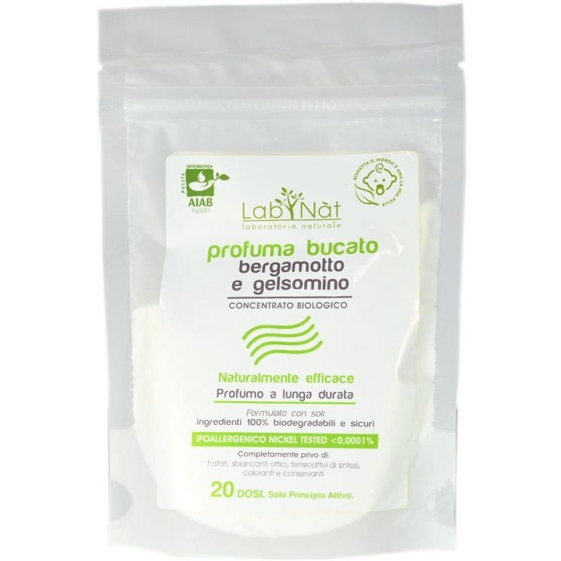 Lab Natù Profuma Bucato Bergamotto/Gelsomino 20 Dosi  - 1