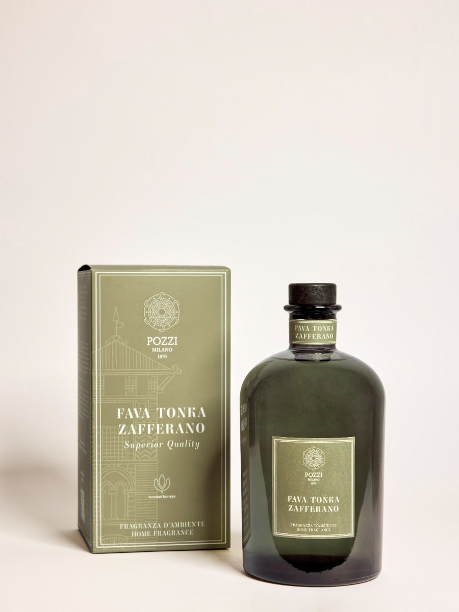 Pozzi Milano Fragranza Ambiente Fava Tonka E Zafferano 1 Litro-6