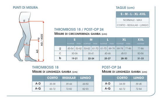 Gloria Med Thrombosis 18 Autoreggente Regular Taglia M  - 2