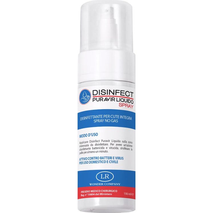 Spray Disinfettante Mani Disinfect Puravir 100ml - 1