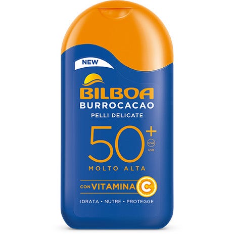 Bilboa Burrocacao Pelli Delicate Latte Solare SPF50+ 200ml  - 1