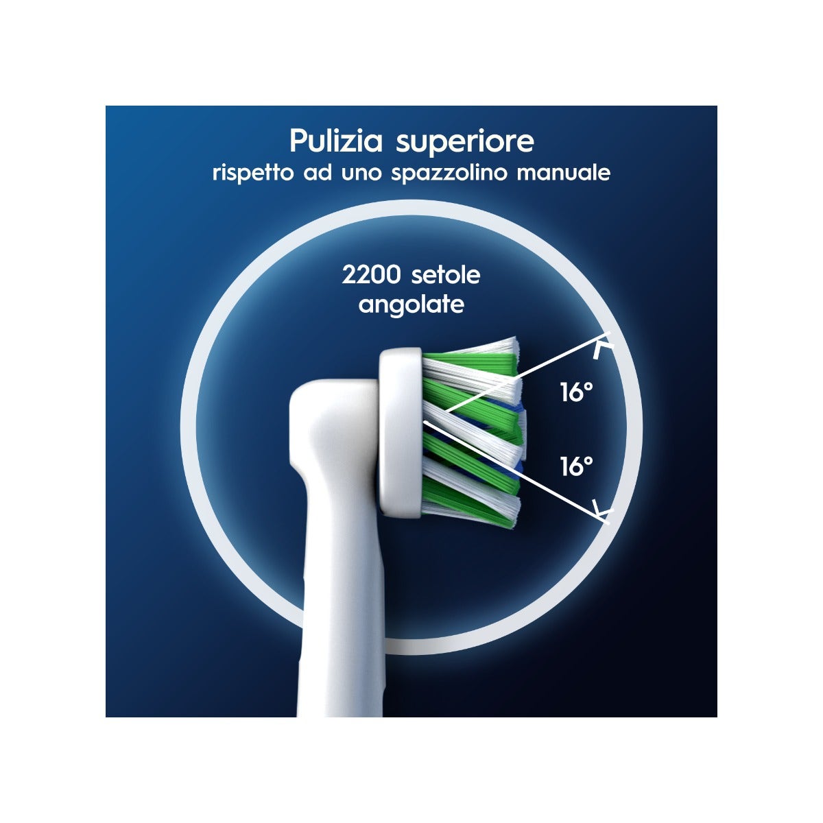 Oral-B Testine Di Ricambio Pro Cross Action 5 Pezzi-5