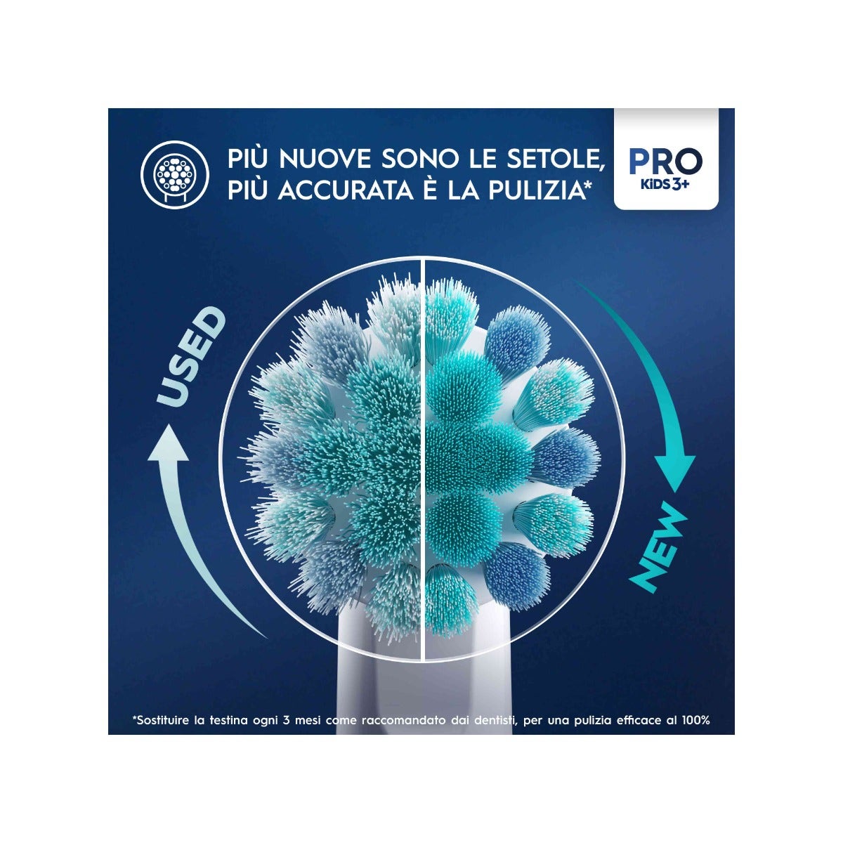 Oral-B Testine Di Ricambio Pro Kids Con Disney Frozen 4 pezzi-4