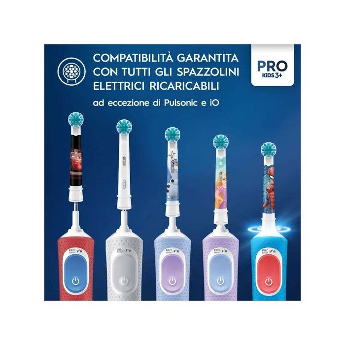Oral-B Testine Di Ricambio Pro Kids Con Disney Frozen 4 pezzi-13