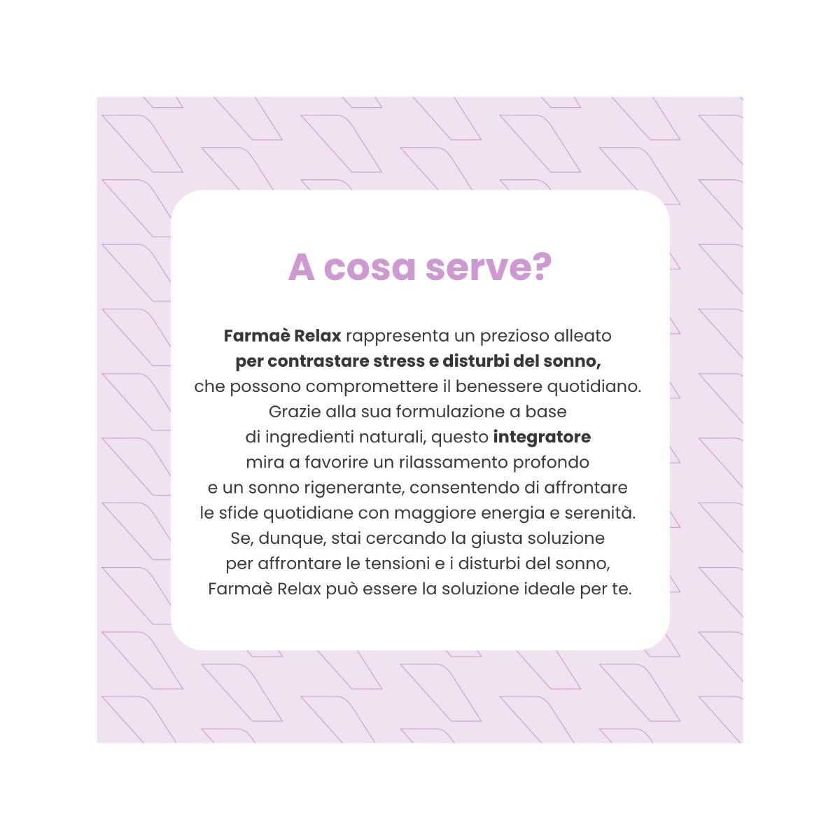 Farmaè Relax Integratore 60 Compresse-3