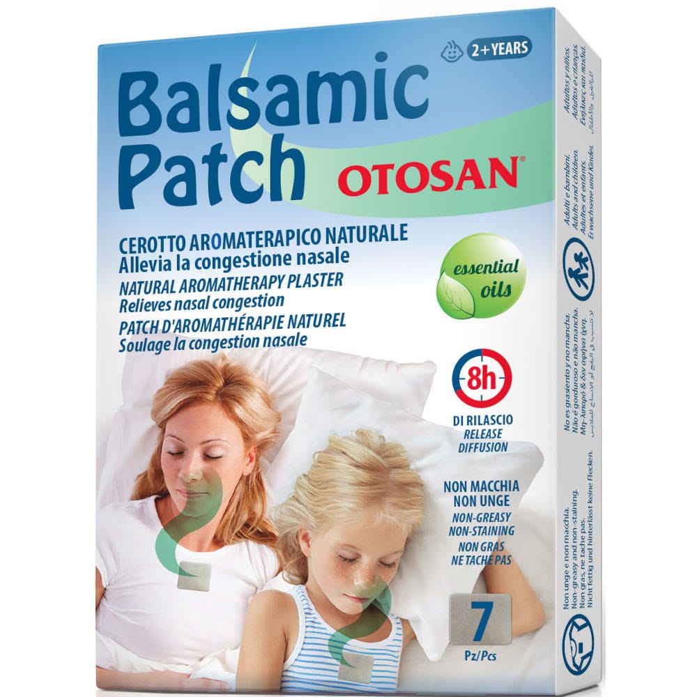 Otosan Balsamic Patch Cerotto Aromaterapico Naturale Naso 7 Pezzi ...