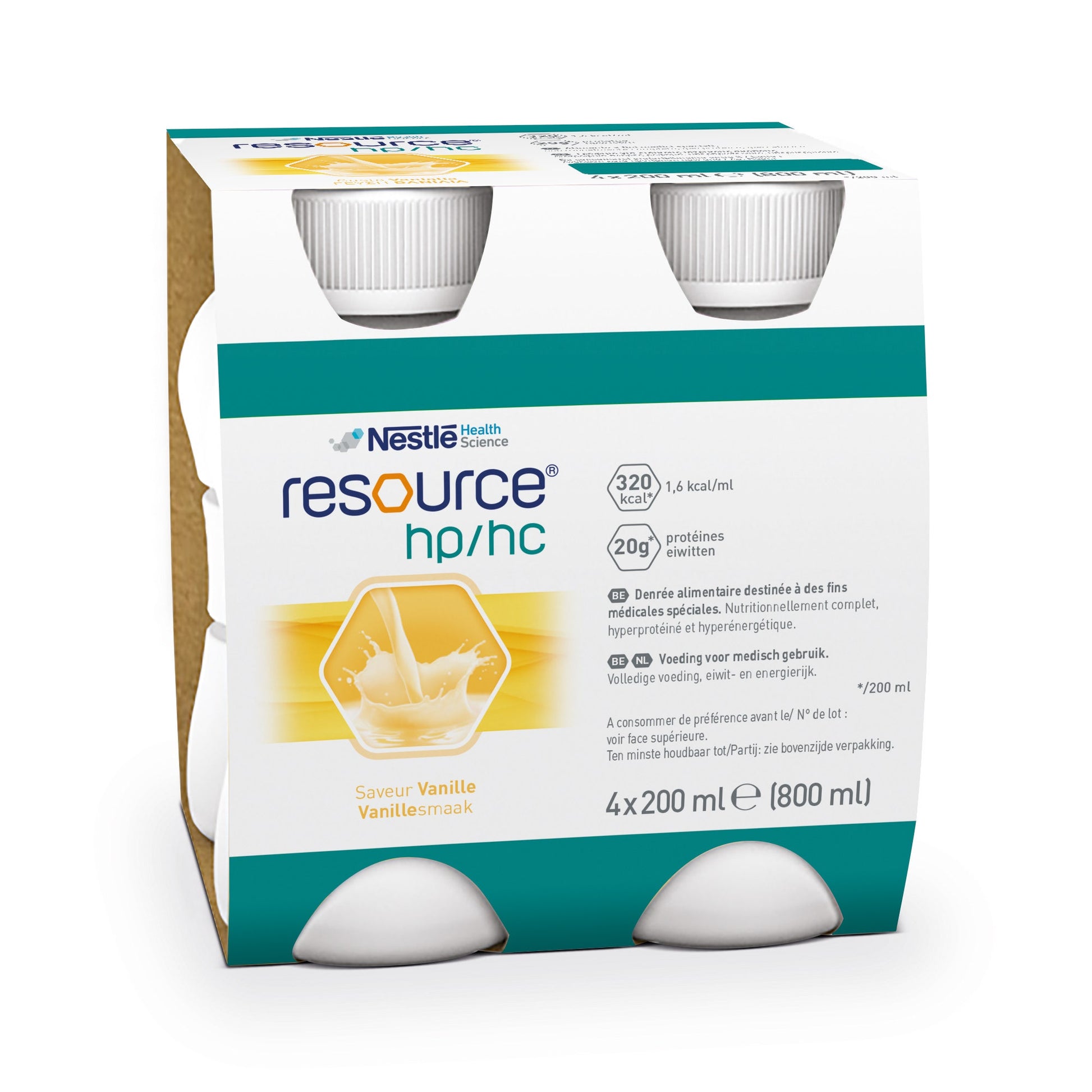 Resource HP/HC Vaniglia 4x200ml  - 2