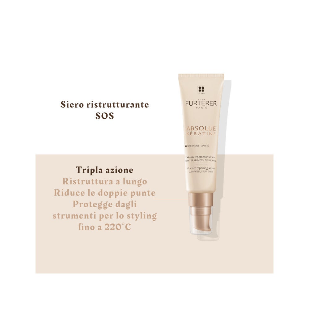 René Furterer Absolue Keratine Siero Ristrutturante Estremo Punte Danneggiate 30ml-3