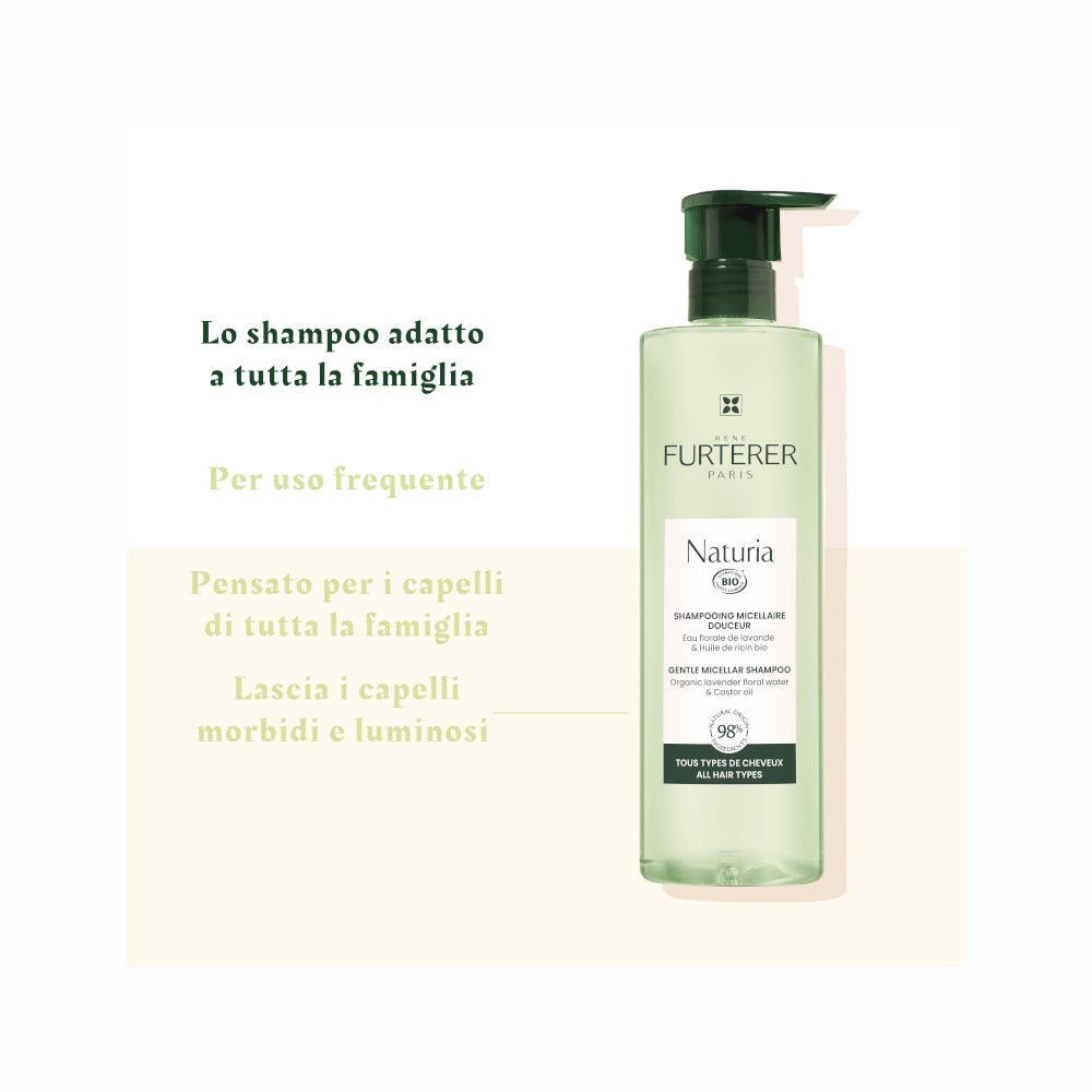Rene Furterer Naturia Shampoo Micellare Delicato 400ml-3
