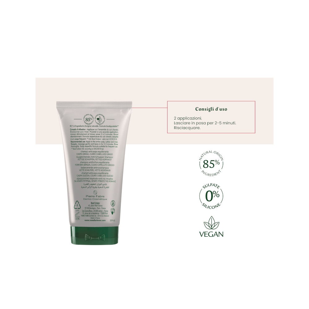 Rene Furterer Neopur Shampoo Antiforfora Grassa Equilibrante 150ml-7