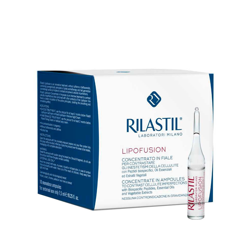 Rilastil Lipofusion 10 Fiale 7,5ml  - 2