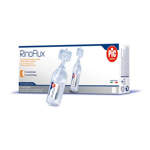 Pic Rinoflux Soluzione Fisiologica 20 Flaconi 5ml  - 2