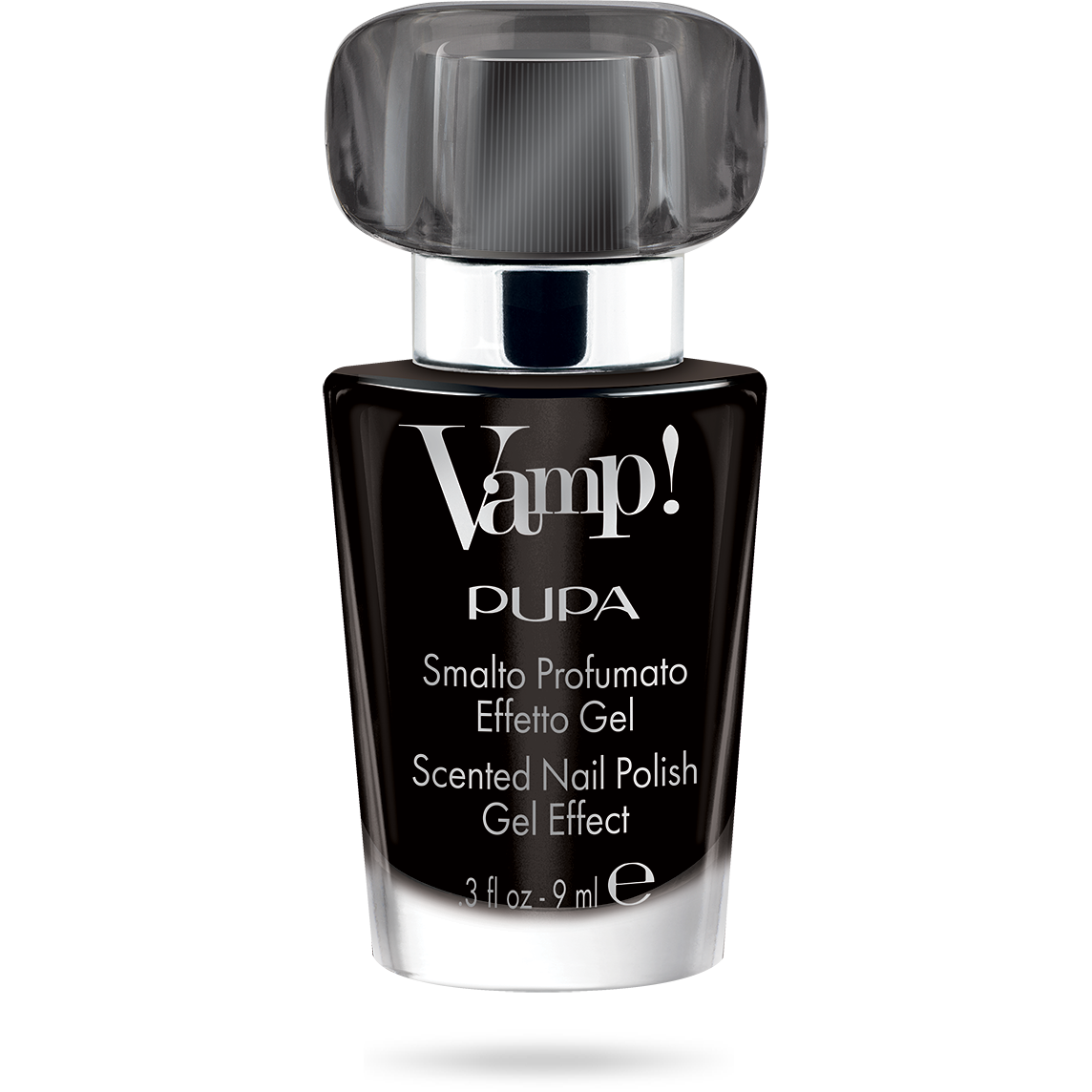 Pupa Vamp! Smalto Profumato Effetto Gel 305 Rock Black-2