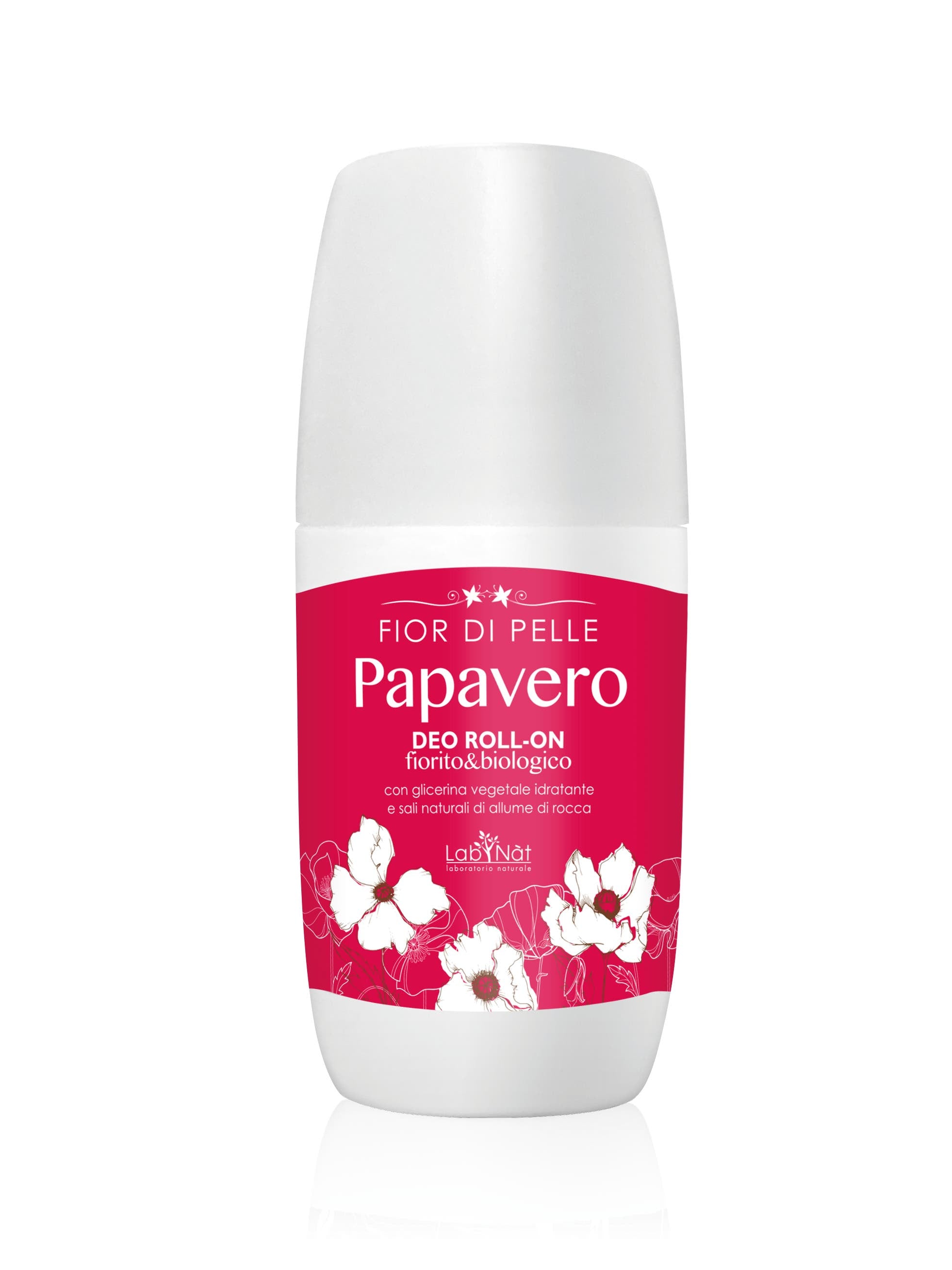 Lab Nat Deodorante Roll On Fior Di Pelle Papavero 75ml  - 1