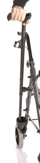 Deambulatore Rollator Alluminio 4 Ruote Con Sedile Mopedia   - 3