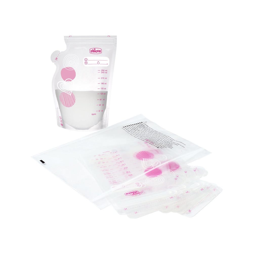 Chicco Sacchetto Per Latte Materno 30 Pezzi-1