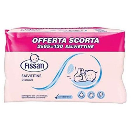 Fissan Salviettine Delicate 2x65 Pezzi-1