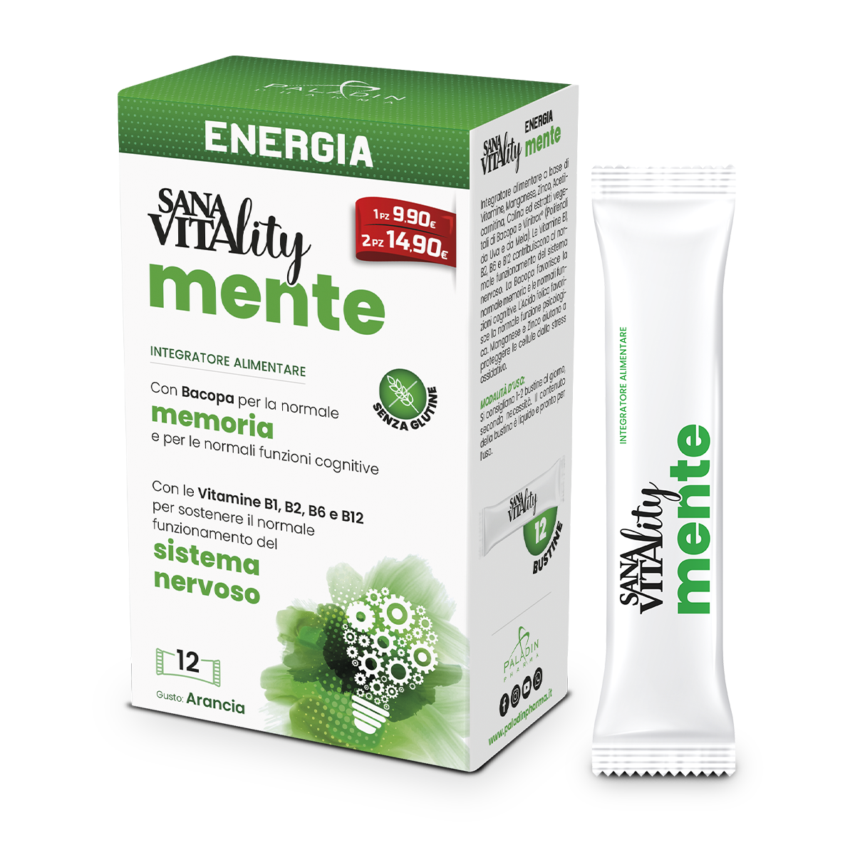 Sanavitality Energia Mente 12 Stick Pack-1