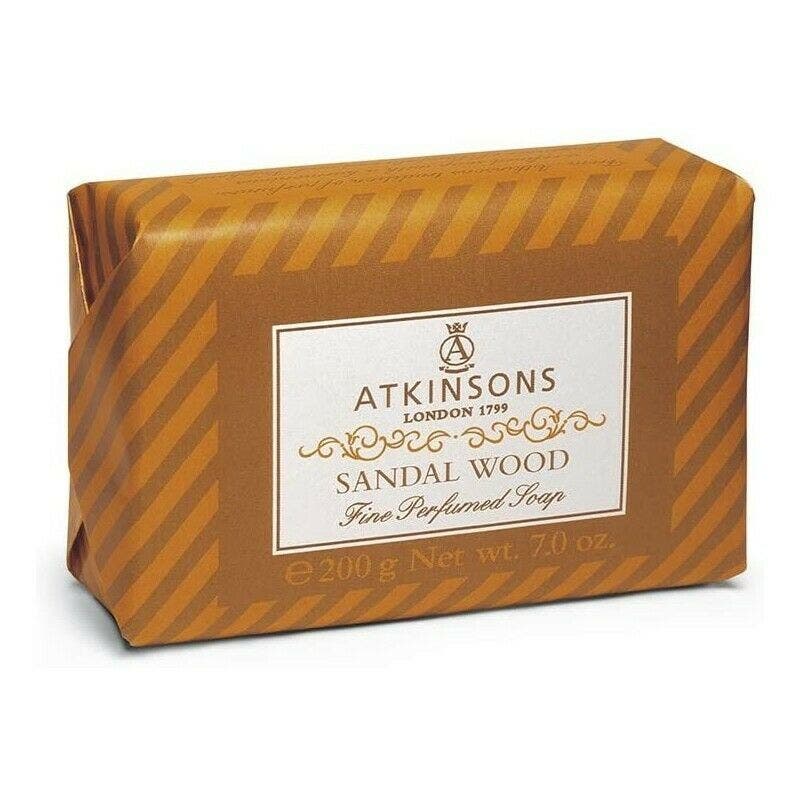 Atkinsons Fine Perfumed Soap Large Size Sandal Wood 200g  - 1