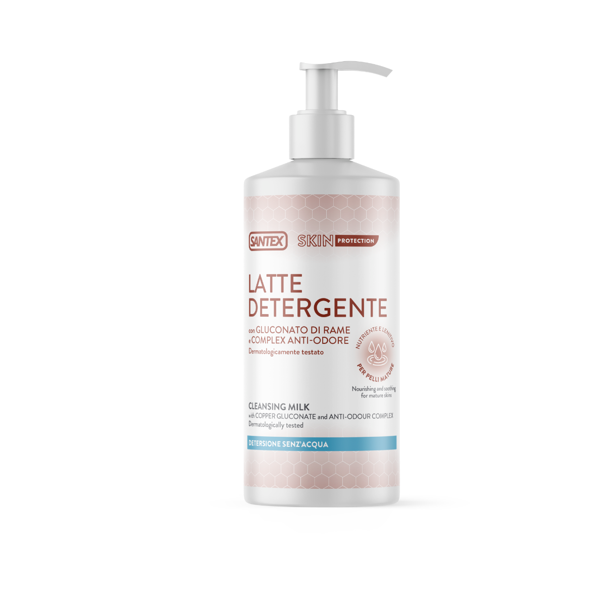 Santex Skin Protection Latte Detergente Senza Risciacquo 500ml-1